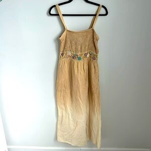 SALE! Soft Surroundings maxi dress with beaded bodice. Size Large